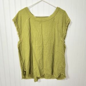 Umgee | New Linen Top Green Large